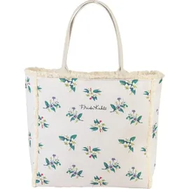 Frida Kahlo Henkeltasche Canvas weiß, natur, türkis ca. 39cm | Gr.: onesize