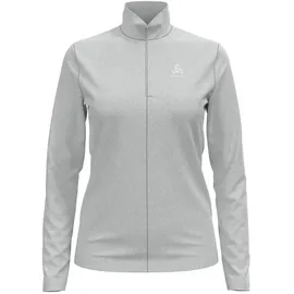 Odlo Roy Ml Fleece Mit Halbem Reißverschluss - Silver Grey / White / Stripes - S