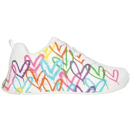 SKECHERS Uno Lite Heart Of Hearts Damen Weiß 40