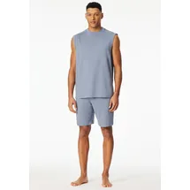 SCHIESSER Shorty Modern Blau 56