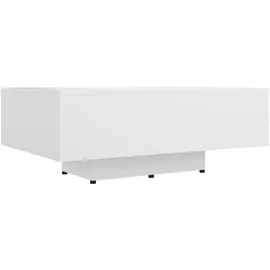 furnicato Moderner Couchtisch Weiß Holzwerkstoff 85 x 55 x 31 cm
