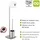 Wenko WC-Garnitur Iria Silber