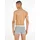 Tommy Hilfiger Boxer "TRUNK 3 PACK", Herren, Gr. S (48), grau (grau, heather, schwarz, weiß), Jersey, Obermaterial: 95% Baumwolle, 5% Elasthan, TOMMY HILFIGER UNDERWEAR, unifarben, kontrastfarbene Details, meliert, körpernah, Unterhosen, mit Logoschriftzug
