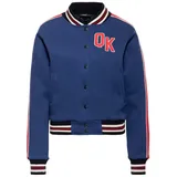 Queen Kerosin Heartbreaker Übergangsjacke Damen Blau M