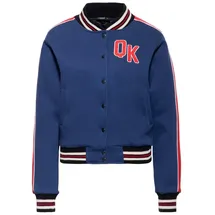 Queen Kerosin Heartbreaker Übergangsjacke Damen Blau M