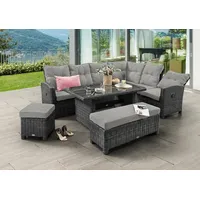 Destiny Gartenlounge-Set 20-tlg. Grau