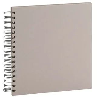 RÖSSLER S.O.H.O. Wire-O Fotoalbum 230 x 230 mm, 60 Seiten, Taupe, 1 Stück