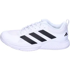 adidas Court Team Bounce 2.0 Herren Cloud White/Core Black 49 1/3