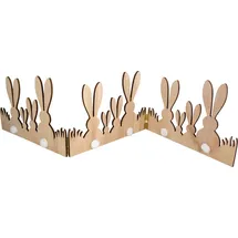Riffelmacher Hasendeko zum Ausklappen für Fensterbrett 80 x 17 cm