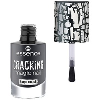 Essence Cracking Magic Nail Top Coat Top Coat mit Cracking-Effekt 8 ml Schwarz