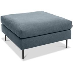 freistil Hocker 165 Stoff Graublau