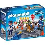 Playmobil City Action Polizei-Straßensperre 6878