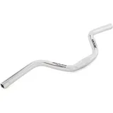 Boninbike Alu City Bike Lenker Silber 580mm Rise 100mm 25.4mm