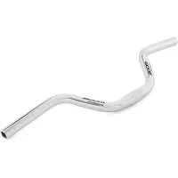 Boninbike Alu City Bike Lenker Silber 580mm Rise 100mm 25.4mm