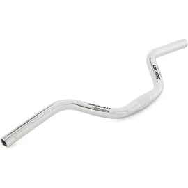 Boninbike Alu City Bike Lenker Silber 580mm Rise 100mm 25.4mm