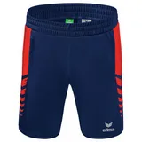 Erima Six Wings Worker Shorts new navy/rot XXL