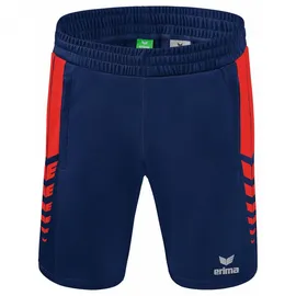 Erima Six Wings Worker Shorts new navy/rot XXL