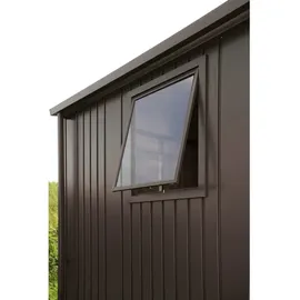 Biohort Gartenhaus HighLine 3,15 x 3,15 m Dunkelgrau-Metallic