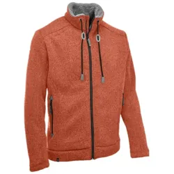 Maul Strickfleecejacke Lichtenau (wärmeisolierung, atmungsaktiv) dunkelorange Herren