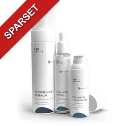 sensetics Anti-age Set: Reinigung + Serum + Tagespflege