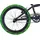 chilliz XB.02 schwarz-grün Kinder, Erwachsene V-Brake 360° Rotor - Schwarz