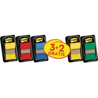 Post-it Post-it, Index 5er-Pack Haftstreifen »Index« 43,2 mm, 4.32x2.54 cm