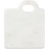 Broste Copenhagen Olina Schneidebrett Marmor 1 14 x 17 cm Weiß