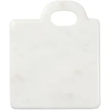 Broste Copenhagen Olina Schneidebrett Marmor 1 14 x 17 cm Weiß
