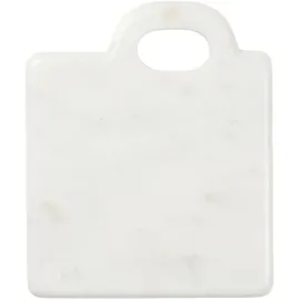 Broste Copenhagen Olina Schneidebrett Marmor 1 14 x 17 cm Weiß
