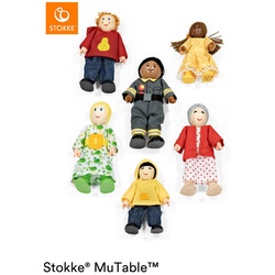 Stokke Spielpuppe MuTable, Mehrfarbig, Holz, Kunststoff, Textil, Buche, massiv, Spielzeug, Kinderspielzeug, Puppen & Puppenzubehör, Puppen