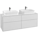 Villeroy & Boch Waschtischunterschrank 4 Auszüge 160 x 60,3 x 50,1 cm Weiß Matt