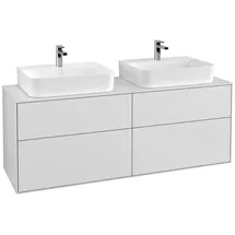 Villeroy & Boch Waschtischunterschrank 4 Auszüge 160 x 60,3 x 50,1 cm Weiß Matt