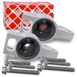 Febi Bilstein 2x Querlenkerlager vorne für Audi, Seat, VW