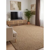 ELLE DECORATION Rocco Teppichläufer 80 x 150 cm Braun