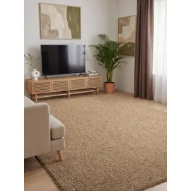 ELLE DECORATION Rocco Teppichläufer 80 x 150 cm Braun