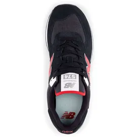 New Balance 574 Herren Black/NB White 41,5