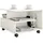 VCM Couchtisch Rollen rollbar Kaffeetisch Stango S