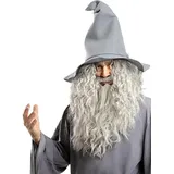Funidelia Gandalf Perücke mit Bart Unisex Einheitsgröße