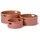 Lumaland Aufbewahrungsbox 3er Set rund 45 x 20 cm, 38 x 16 cm, 30 x 12 cm rosa