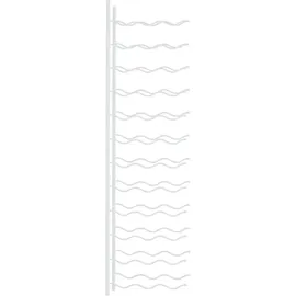 vidaXL Wand-Weinregal 36 Flaschen 1-tlg. Weiß