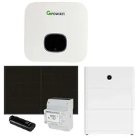 Growatt 9kWp PV Komplettanlage mit Glas Glas Modulen und
