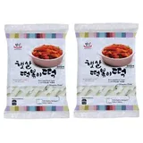 2er Pack matamun Reiskuchenstücke 2x600g Toppokki Stangen Reiskuchen Tteokbokki