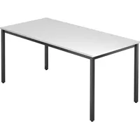 Hammerbacher Konferenztisch weiß rechteckig, 160,0 x 80,0 x 72,0