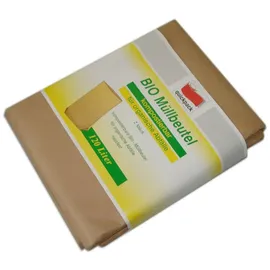Quickpack Bio-Papier-Müllsack 120L 2 Stück 64+18x80cm,