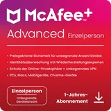 McAfee Plus Advanced 1 Jahr DE Win Mac Android iOS
