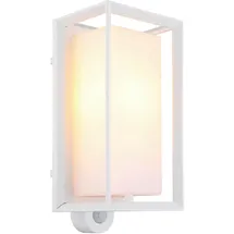 GLOBO Außenleuchte weiß B/H/T: ca. 13x28x12,2 cm - weiß