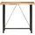 vidaXL Bartisch 120 x 58 x 107 cm Raues Mangoholz Braun