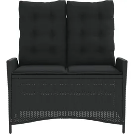 vidaXL Gartenbank 104 x 58 x 93 cm Schwarz