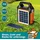 EasyMaxx Solar-Generator Kit 4500mAh schwarz/orange