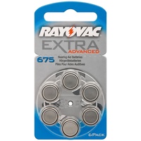 Rayovac Typ 675 Extra Advanced Hörgerätebatterie